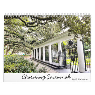 Calendario Encantador de Savannah 2026