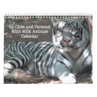 Calendario Encima de fauna cercana