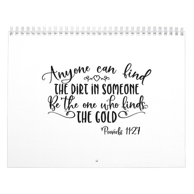 Calendario Encuentra La Suciedad En Alguien Divertido Cristia (Tapa)