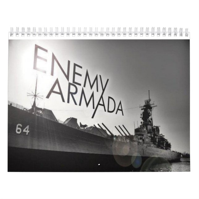 Calendario enemigo 2014 de la armada (Tapa)