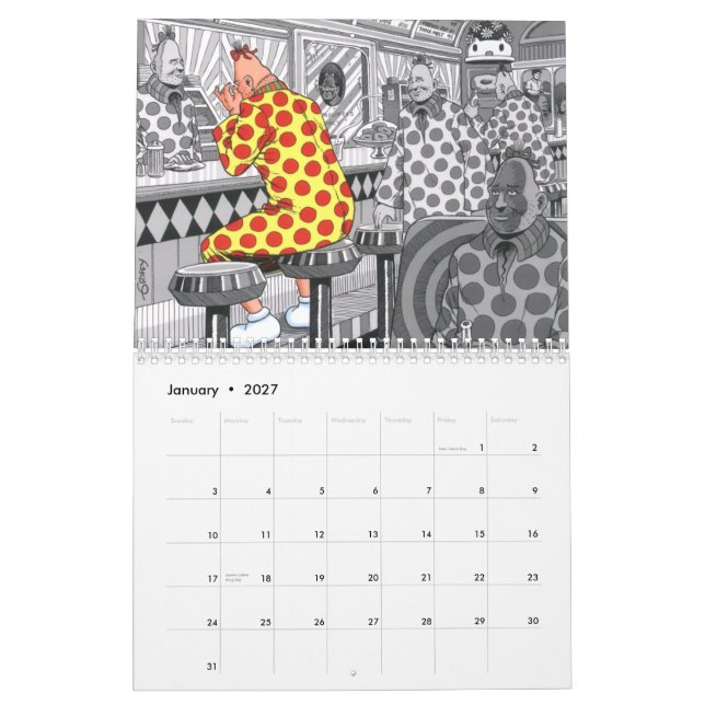 Calendario ENÉRGICO 2008 (Jan 2027)