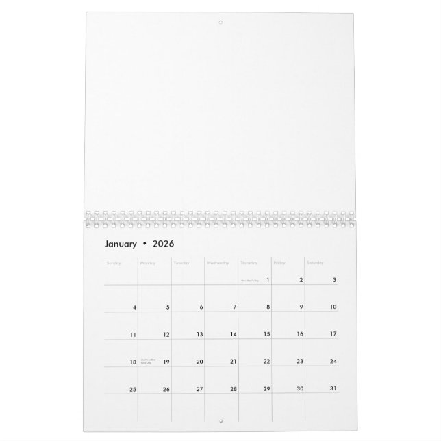 Calendario Enfermera cómica (Jan 2026)