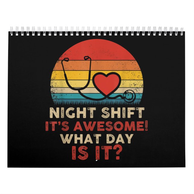 Calendario Enfermera divertida (Tapa)