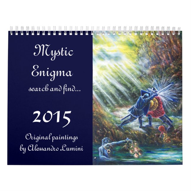 CALENDARIO ENIGMA MÍSTICO 2015 (Tapa)