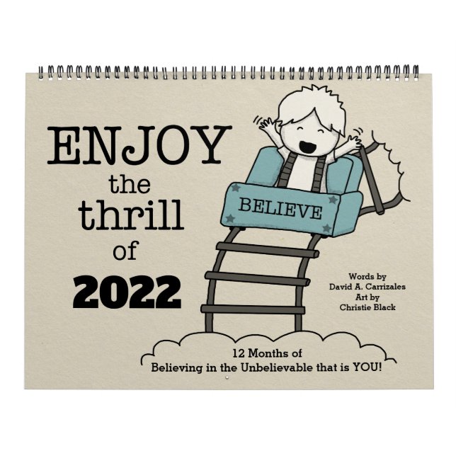 Calendario Enjoy the Thrill of 2022 (Large) Calendar (Tapa)
