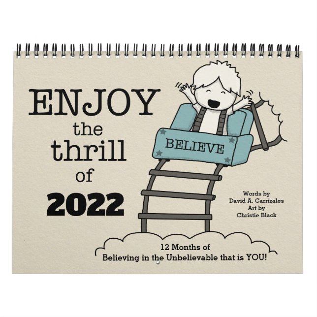 Calendario Enjoy the Thrill of 2022 (Medium) Calendar (Tapa)