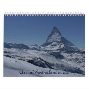 Calendario entorno a Suiza en 2021