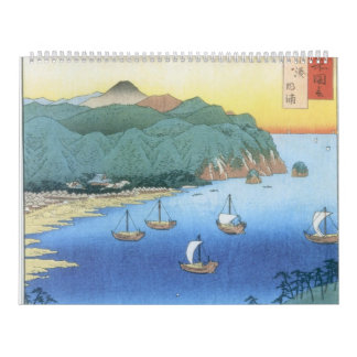 Calendario Entrada en la provincia de Awa de Ando Hiroshige