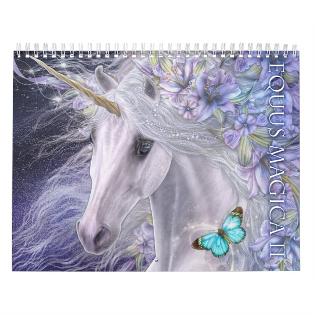 Calendario Equus Magica II por CWRW (Tapa)