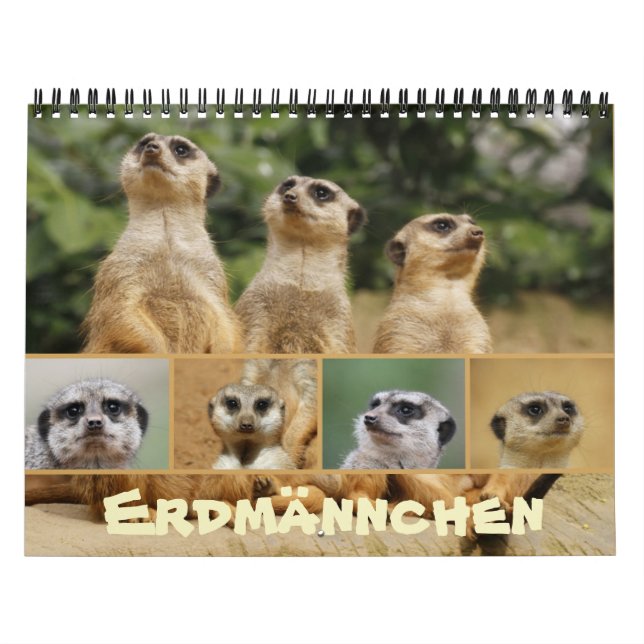 Calendario Erdmännchen 002 (Tapa)
