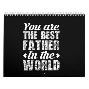 Calendario eres el mejor padre del mundo