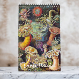 Calendario Ernst Haeckel, biología, botánica, ciencia