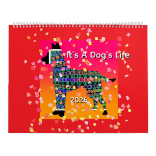 Calendario Es diversión de vida de un perro