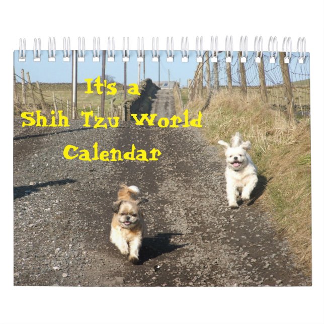 Calendario Es un mundo shih-zu (Tapa)