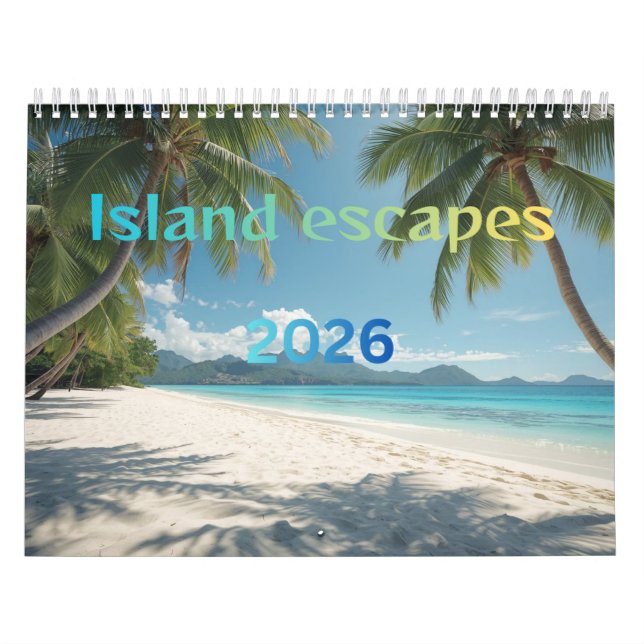 Calendario Escapadas a islas 2026 (Tapa)