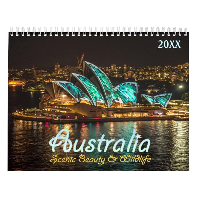 Calendario Escenario de Australia 2021 (Tapa)