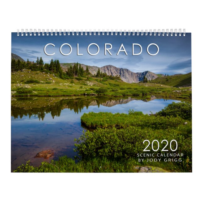 Calendario Escenario de COLORADO 2020 (Tapa)