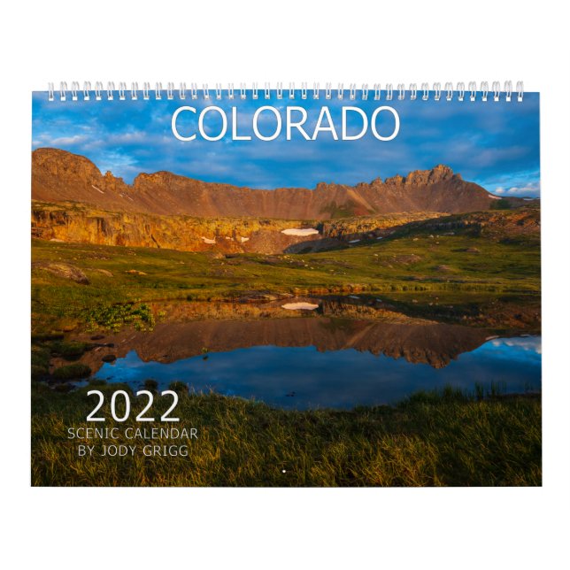 Calendario Escenario de Colorado 2022 (Tapa)