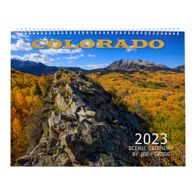 Calendario Escenario de Colorado 2023 (Tapa)