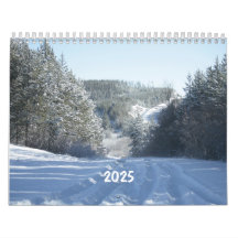 Calendario Escenario de Paisaje Silvestre de 2025