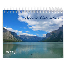 Calendario Escenario Montañas Rocosas 2017