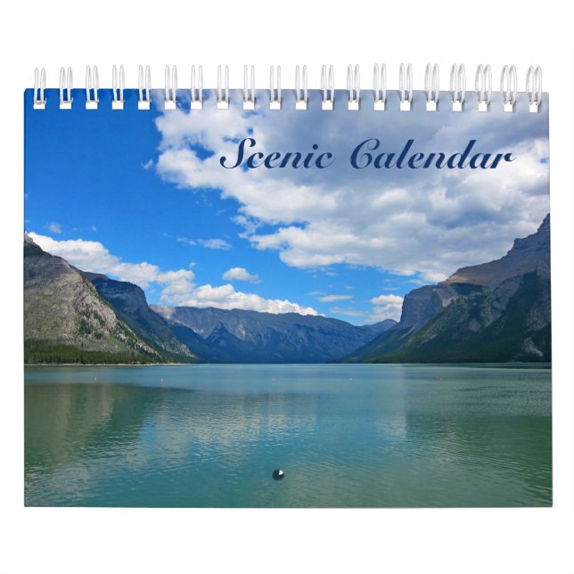 Calendario Escenario Montañas Rocosas 2017 (Tapa)
