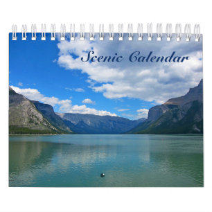 Calendario Escenario Montañas Rocosas 2018