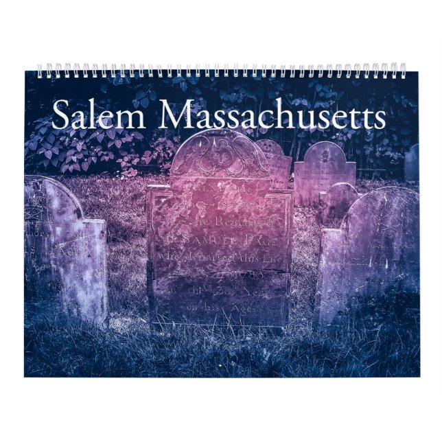 Calendario Escenario Salem Massachusetts (Tapa)