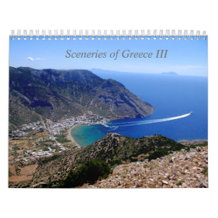 Calendario Escenarios de Grecia