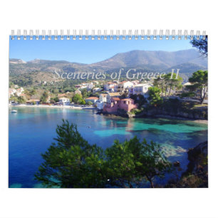 Calendario Escenarios de Grecia II