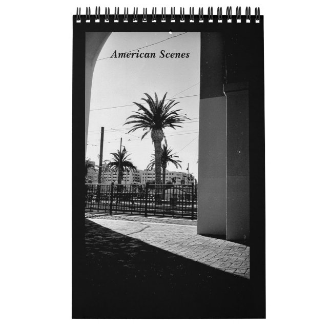 Calendario Escenas americanas (Tapa)