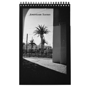 Calendario Escenas americanas
