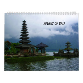 Calendario Escenas de Bali
