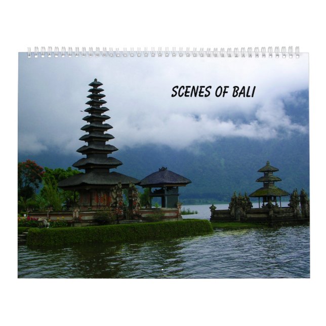 Calendario Escenas de Bali (Tapa)