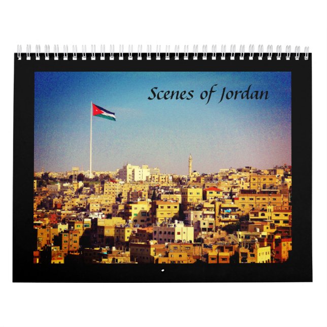 Calendario Escenas de Jordania (Tapa)