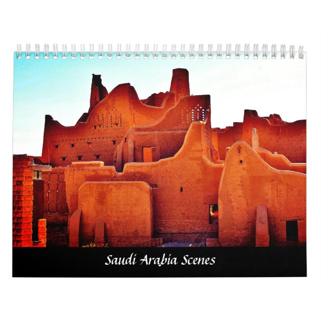 Calendario Escenas de la Arabia Saudita (Tapa)