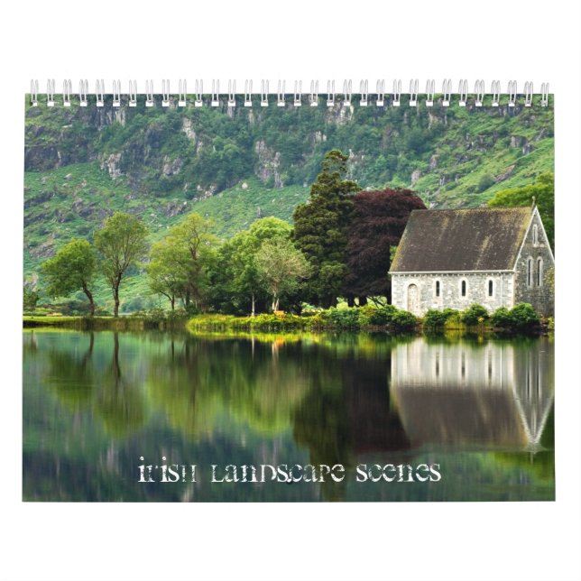 Calendario Escenas de Lanscape del irlandés (Tapa)
