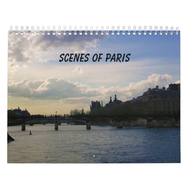 Calendario Escenas de París (Tapa)