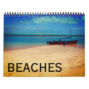 Calendario escenas de playa 2025