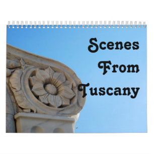 Calendario Escenas de Toscana