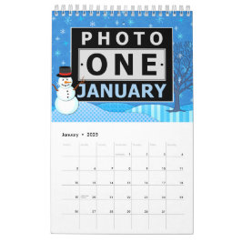 Calendario Escenas estacionales de bonito | Fotos de la famil
