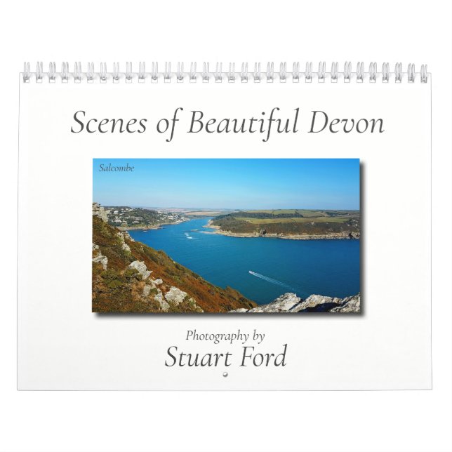 Calendario Escenas fotográficas de la hermosa Devon, Inglater (Tapa)