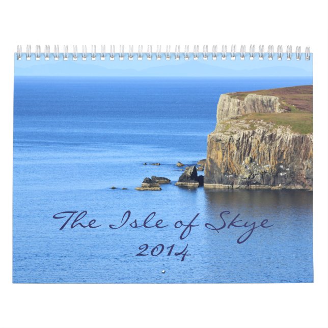 Calendario Escenas hermosas de la isla de Skye: 2014 (Tapa)