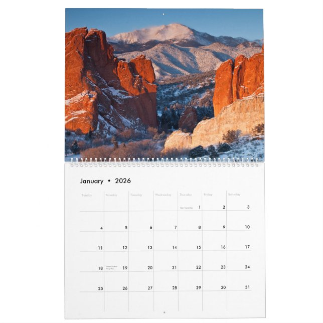 Calendario escénico de Colorado 2015 (Jan 2026)