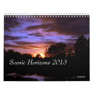 Calendario escénico de los horizontes 2013
