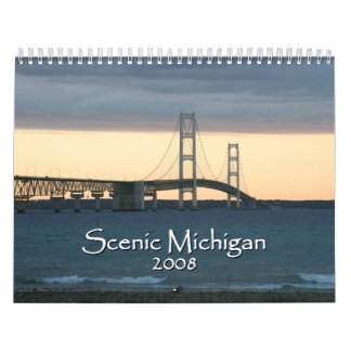 Calendario escénico de Michigan 2008
