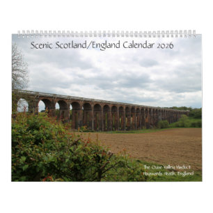 Calendario Escénico Escocia/Inglaterra 2026