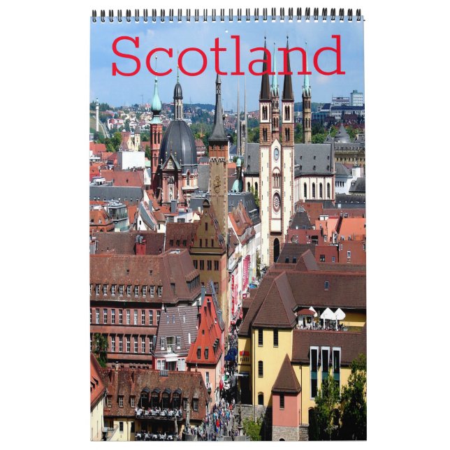Calendario Escocia - Reino Unido - (Tapa)