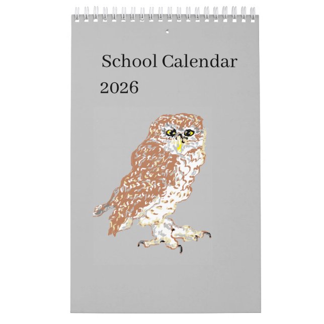 Calendario Escolar : 2026 (Tapa)