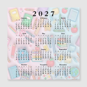 Calendario escolar 2027